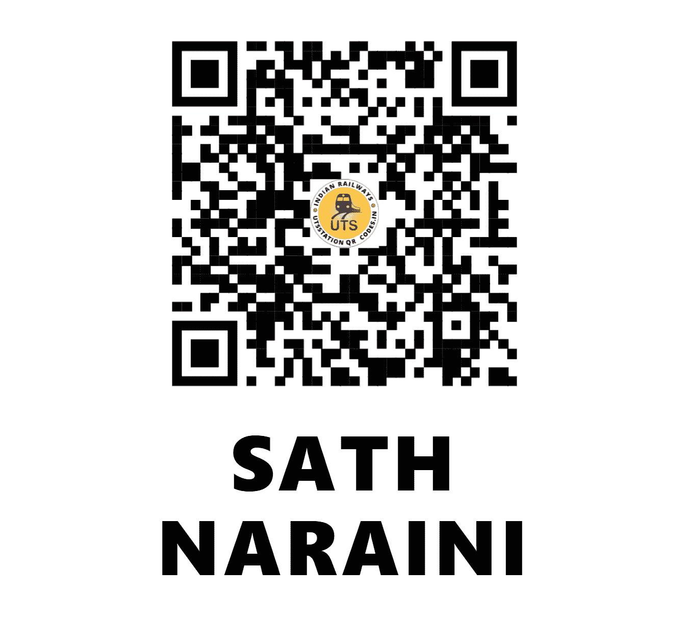 UTS QR Code for SATH NARAINI - SNIE (NC - UTTAR PRADESH)
